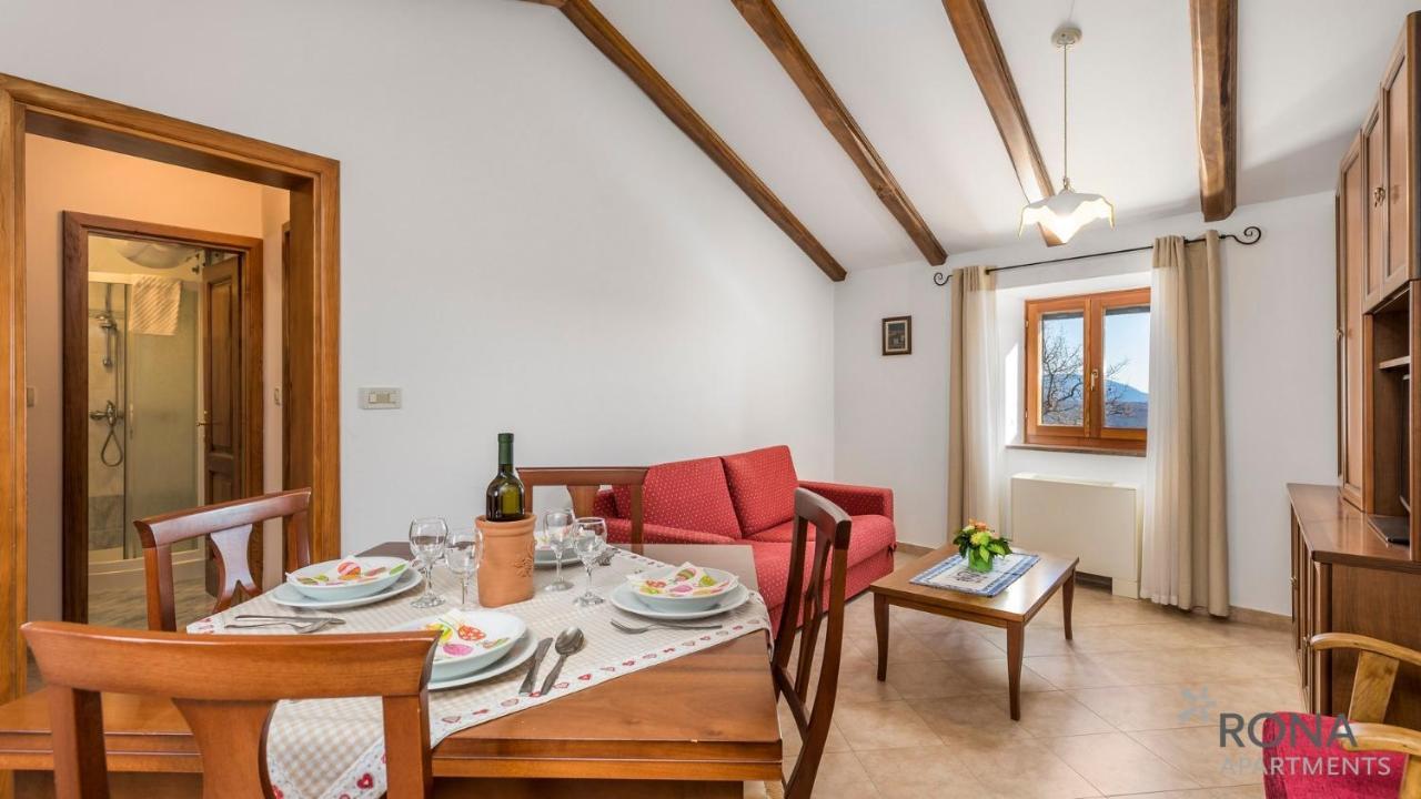Rona Stone House Apartments Janja Boljun Kültér fotó