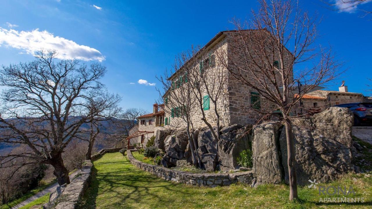 Rona Stone House Apartments Janja Boljun Kültér fotó