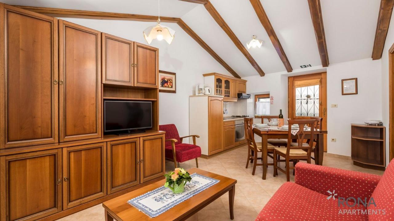 Rona Stone House Apartments Janja Boljun Kültér fotó