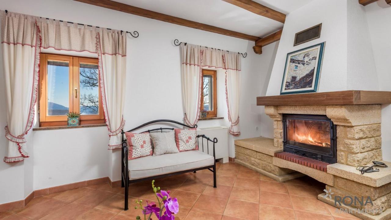 Rona Stone House Apartments Janja Boljun Kültér fotó
