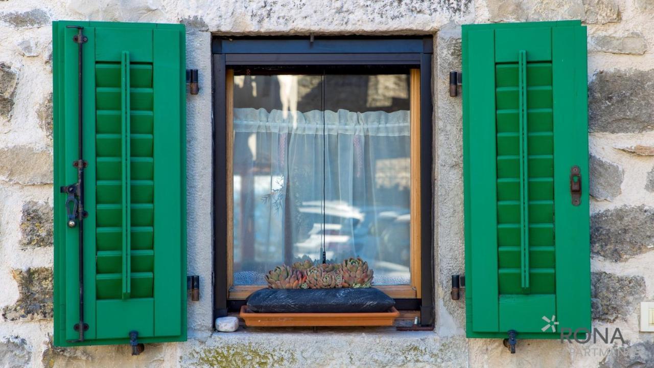 Rona Stone House Apartments Janja Boljun Kültér fotó